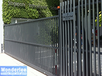 8m GMS slide gate at Singapore International School